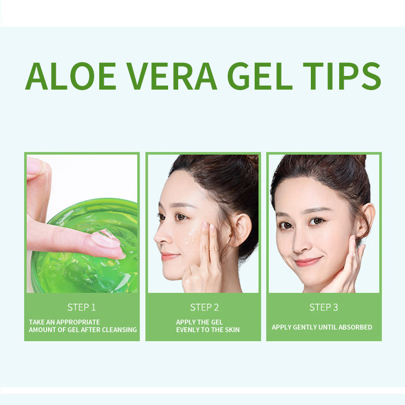 2pack 100% Organic Pure Aloe Vera Gel 300 Ml Natural