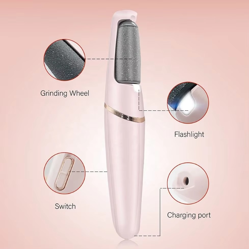Rechargeable Electric Foot File Callus Remover for smooth soft feet