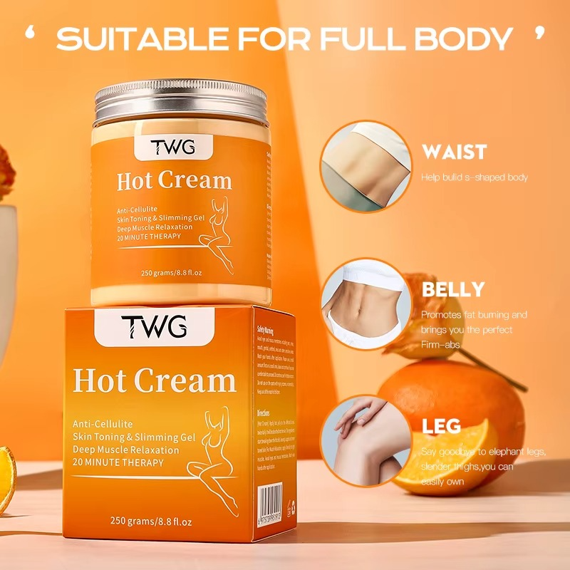 250g TWG Slimming Fat Burning Hot Cream
