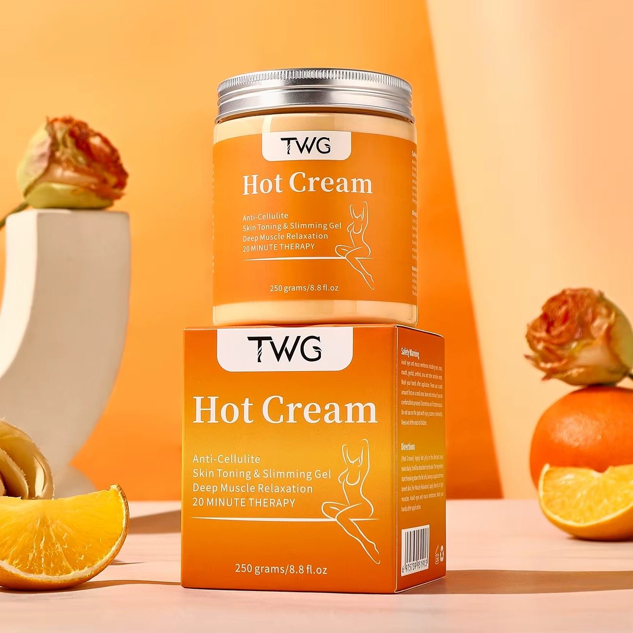 250g TWG Slimming Fat Burning Hot Cream