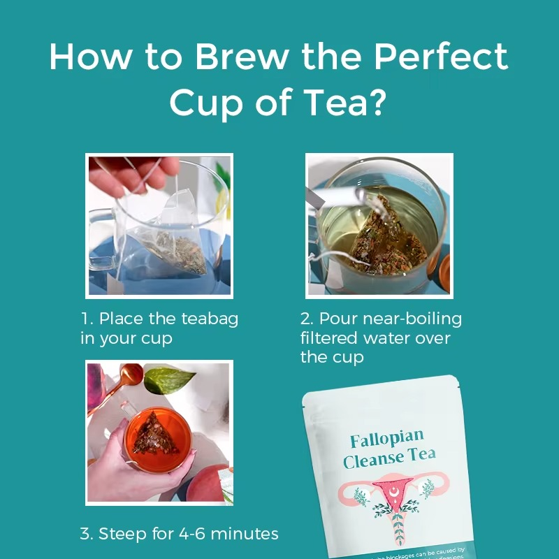 Fallopian Tube Cleanse Tea Support Fertility and Uterine Health Womb Tea