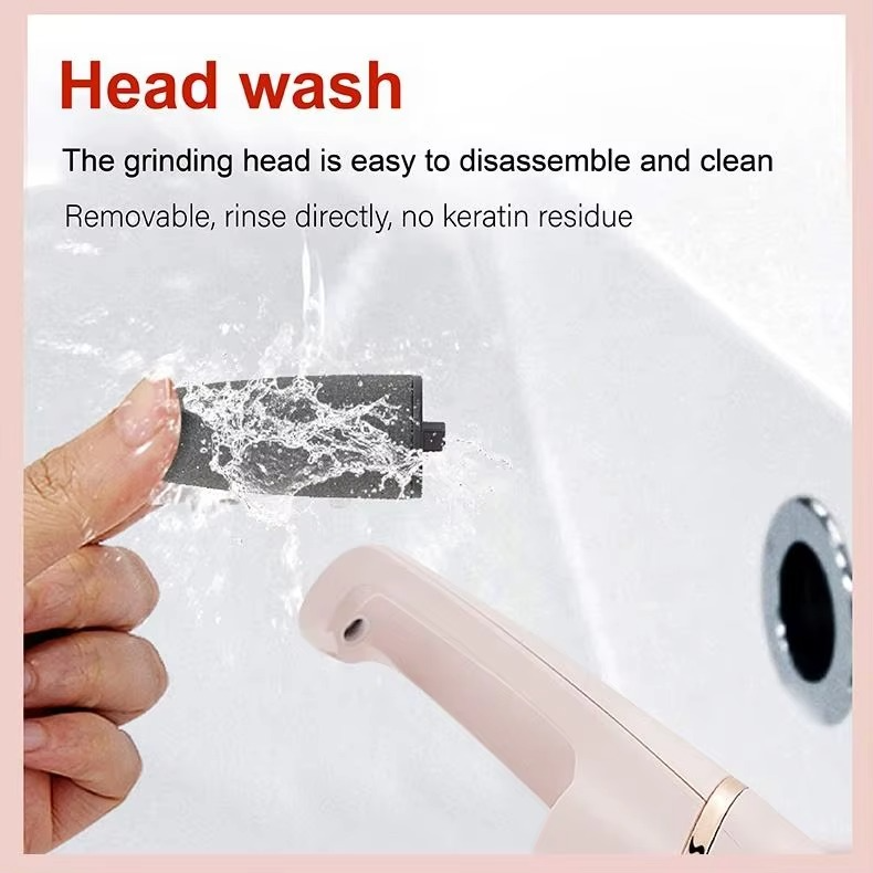 Rechargeable Electric Foot File Callus Remover for smooth soft feet