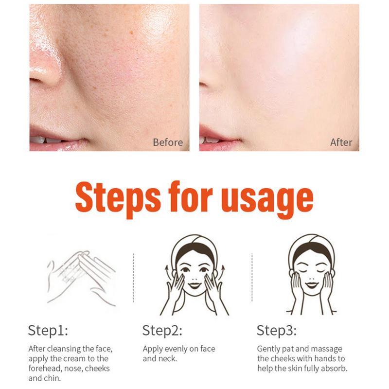 Vitamin C Anti-Aging whitening Cream Dark Spots and Freckles Remover Melanin Moisturizing Brightening Collagen Face Cream