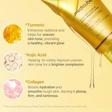 medicube Kojic Acid Turmeric Overnight Wrapping Peel Off Mask – Brightens & Defends Against Skin Stress for a Clear, Glowing Complexion