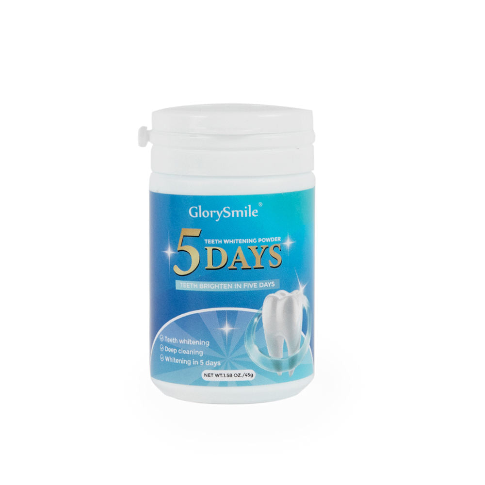 2pack Glory Smile 5 Days All Natural Teeth whitening Powder