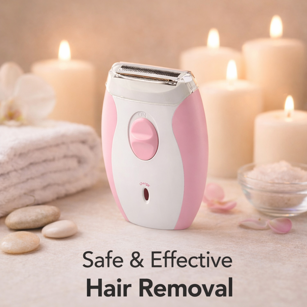 Rechargeable Electric Lady Shaver for Bikini, Armpits and Legs
