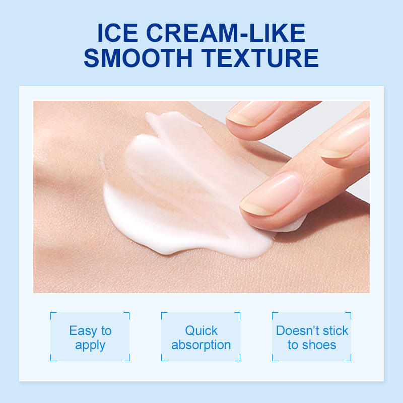 Organic Foot Cream with Urea 42%, Repairs Cracked Heels, Exfoliating Anti Crack Peeling Dead Skin Removal Foot Care