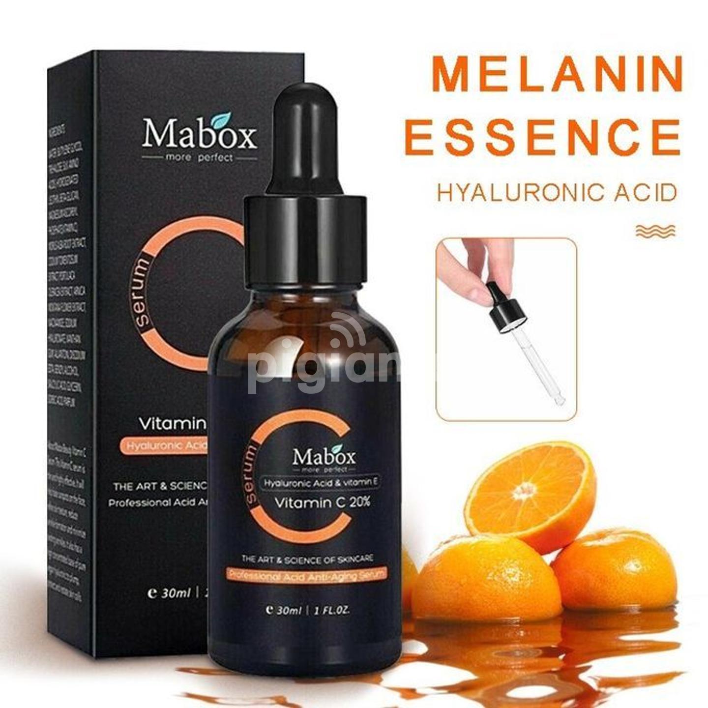 Mabox Vitamin C Serum with Organic Hyaluronic Acid and Vitamin E