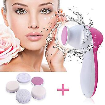 5 In 1 Face Cleansing Set Brush Electric Facial Cleaning and Massage Brush