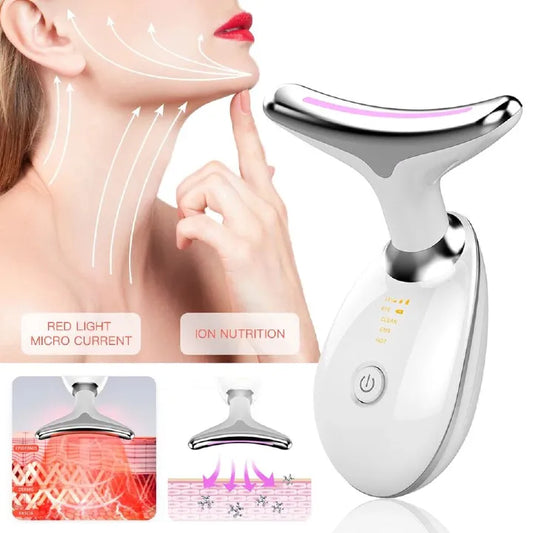 Anti-aging Face and neck Skin Care facial Massager Wrinkle Remover Beauty Tools Neck Lifting Beauty Device