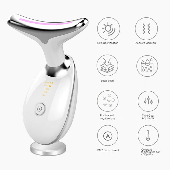 Anti-aging Face and neck Skin Care facial Massager Wrinkle Remover Beauty Tools Neck Lifting Beauty Device