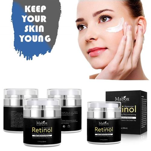 Mabox Retinol 2.5%,Hyaluronic Acid With Vitamin E Cream