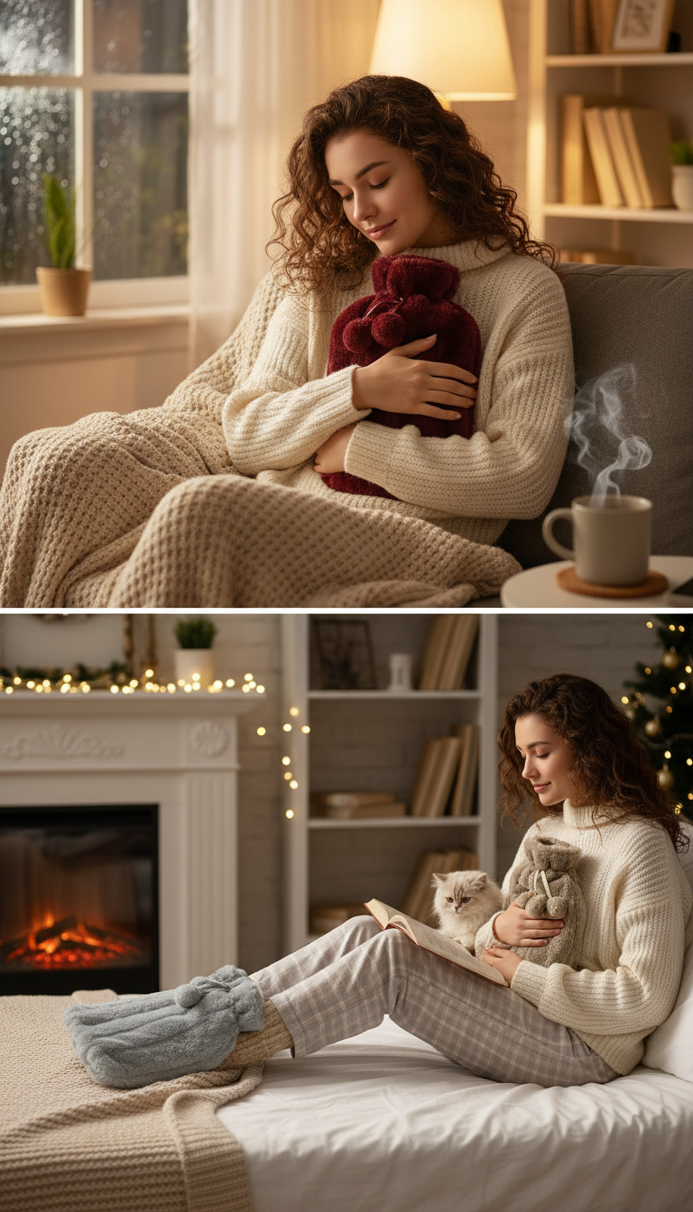 Super Soft Fur Hot Water Bottle