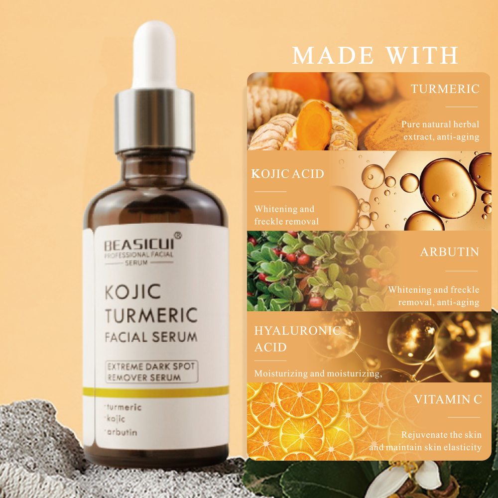 Turmeric Dark Spot Corrector Serum Skin Glow Serum Kojic Acid Turmeric Serum