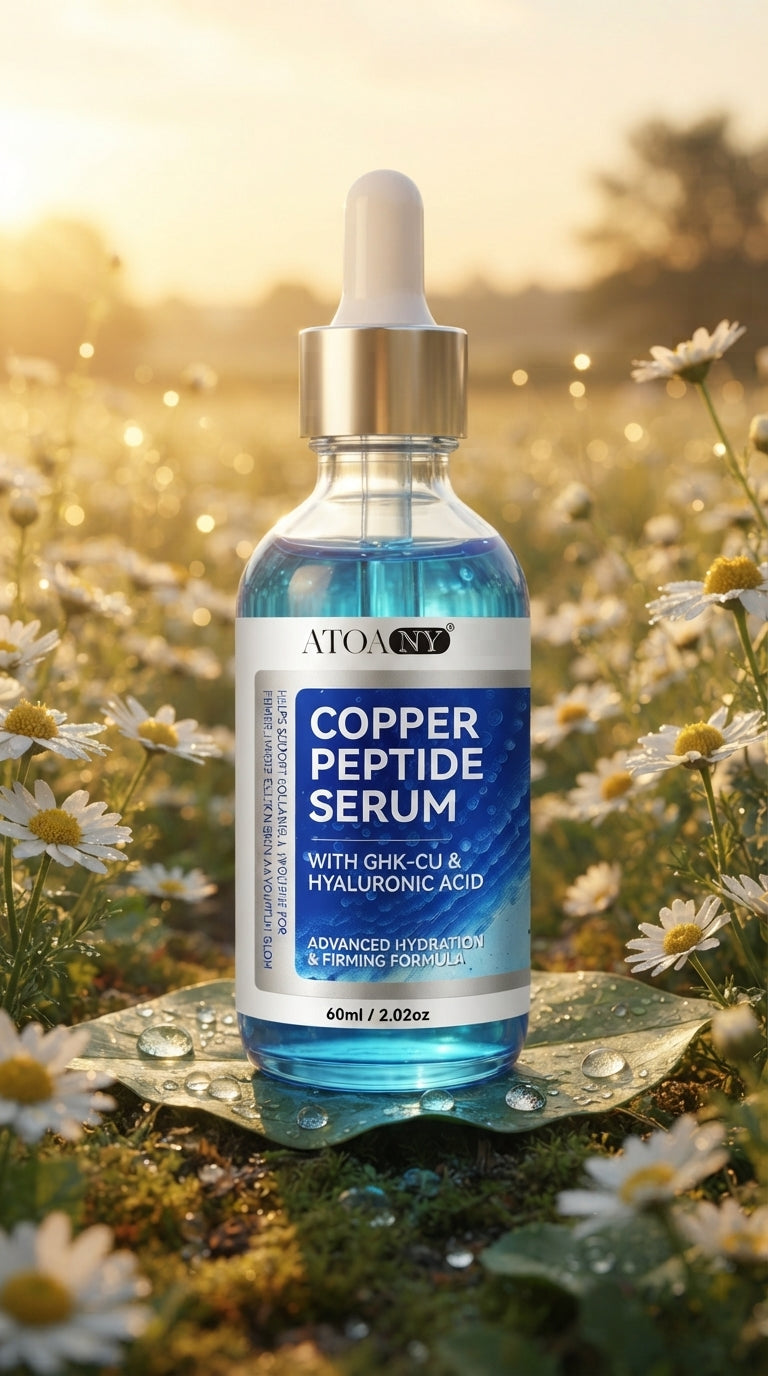 Anti Aging Copper peptides Collagen Face Serum