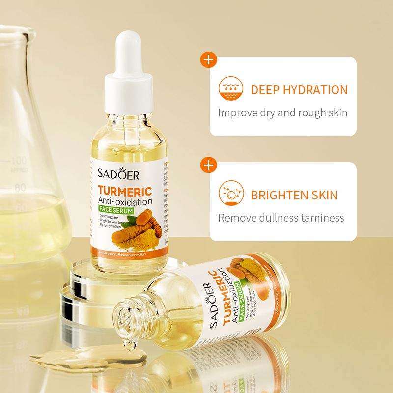 Organic Turmeric Face Serum Antioxidant/ Anti-aging /Hydrating/Anti-Acne/Dark Spots Corrector