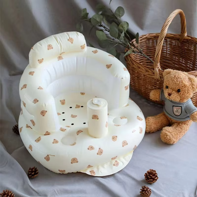 Portable Infant Inflatable Baby Sofa Seat