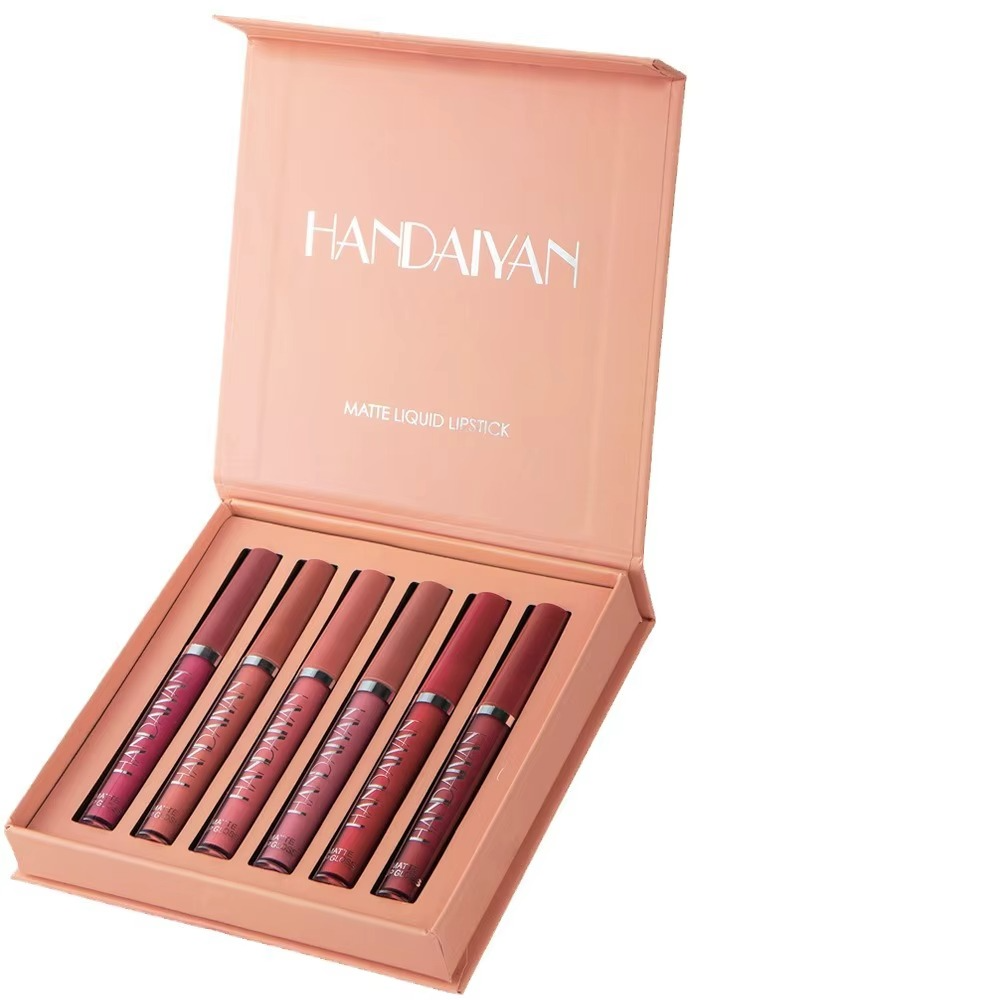 6pc Handaiyan Matte Lipstick Set A