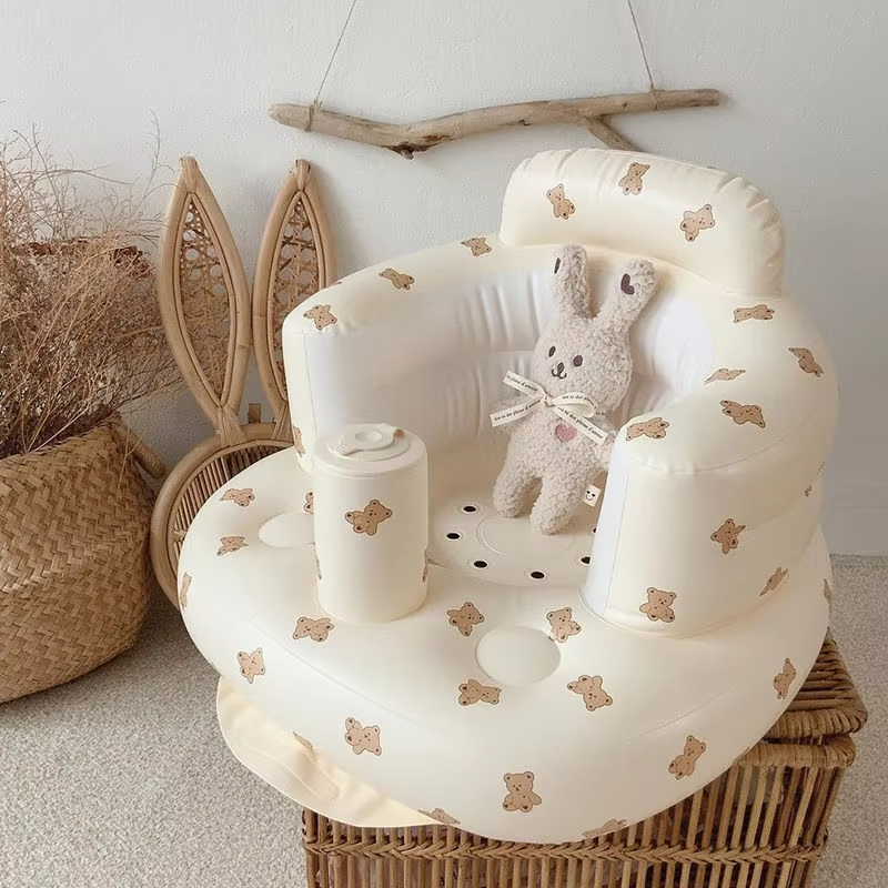 Portable Infant Inflatable Baby Sofa Seat