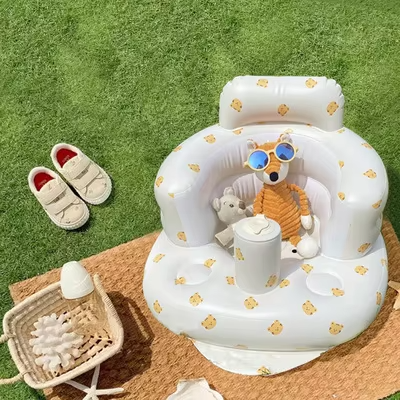 Portable Infant Inflatable Baby Sofa Seat