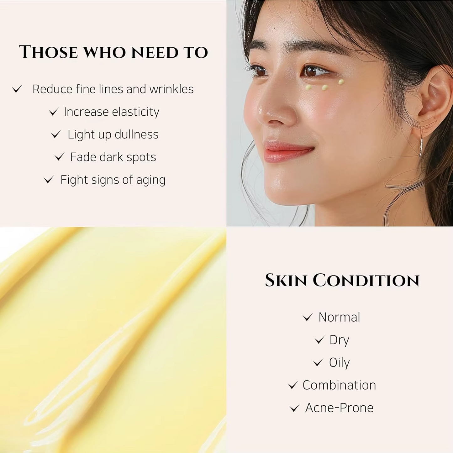 Beauty of Joseon Revive Eye Serum Cream 30ml for Dark circles and wrinkles