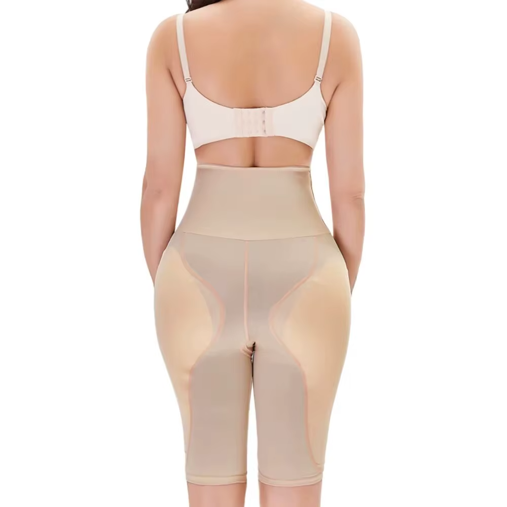 High waist Padded hips Shapewear with Tummy Control - Black