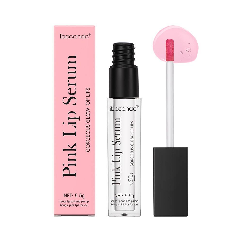 Pink Lip Serum for Dark Lip Improvement Moisturizing Liquid Lip Serum