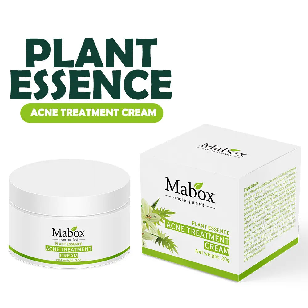 Mabox More Perfect 20g 100% Pure Natural Plant Whitening Moisturizing Acne Treatment Cream