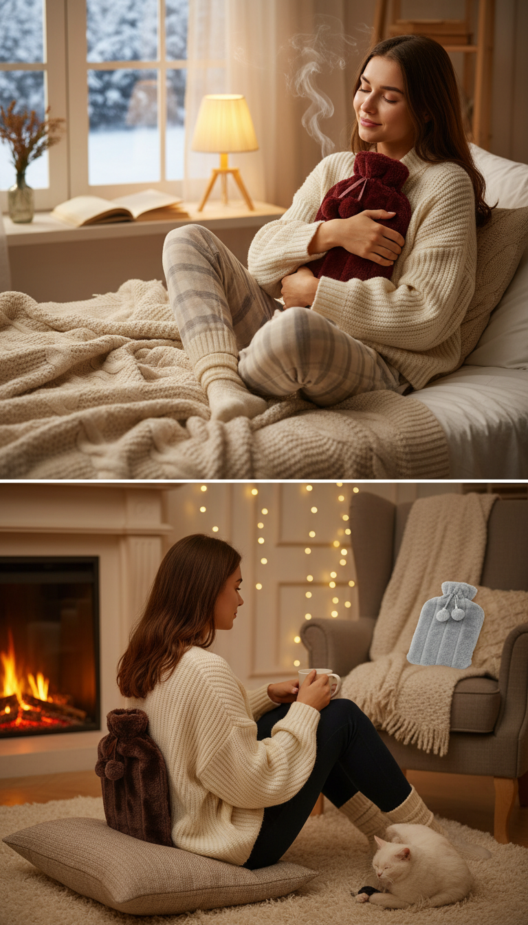 Super Soft Fur Hot Water Bottle
