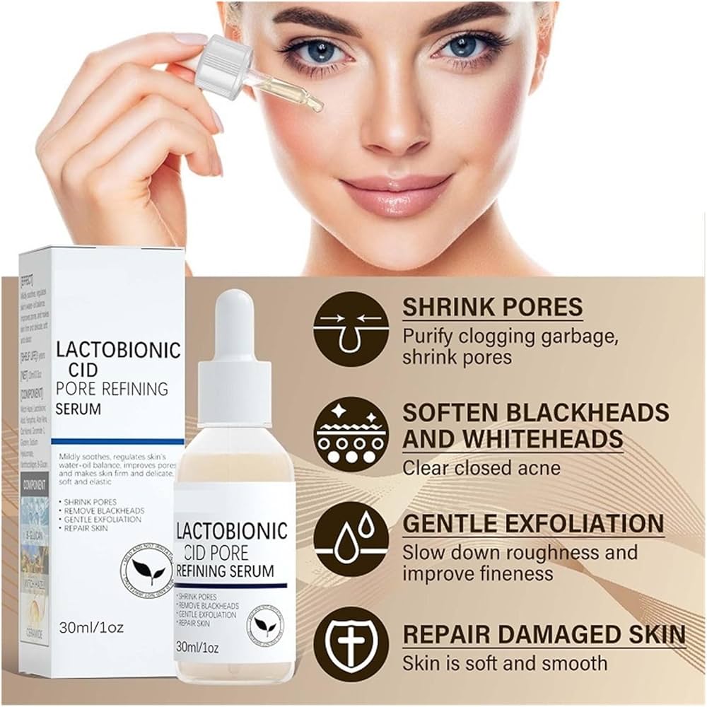 DEleventh Korean Brand Lactobionic Acid Pore Refining Face Serum 37ml