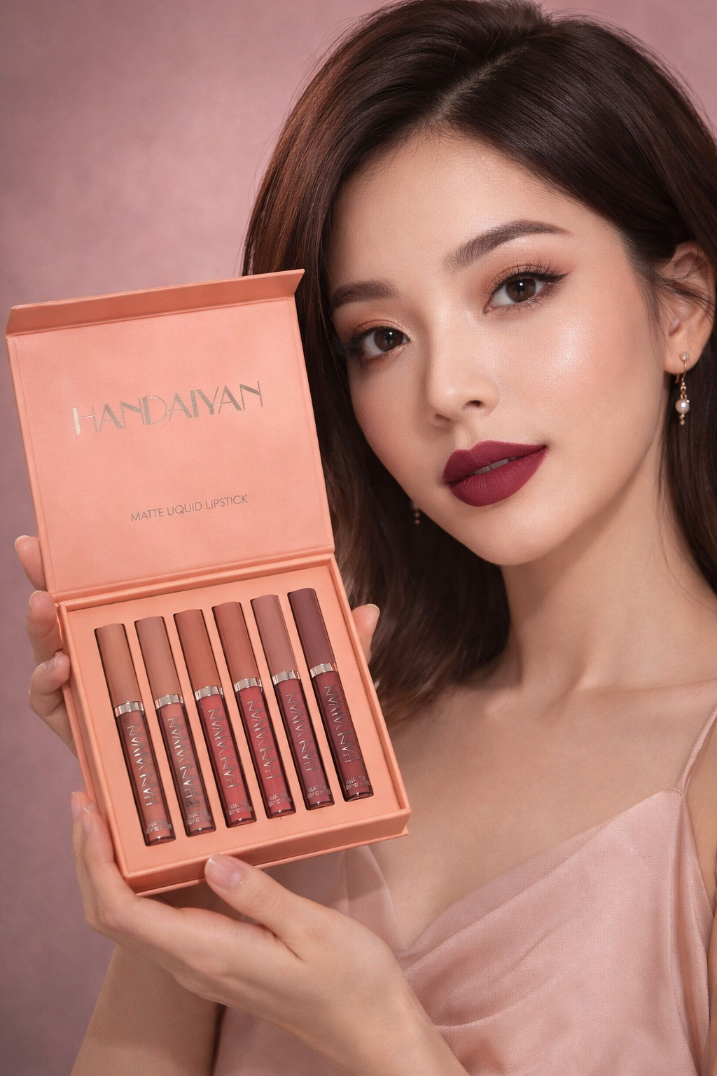 6pc Handaiyan Matte Lipstick Set A