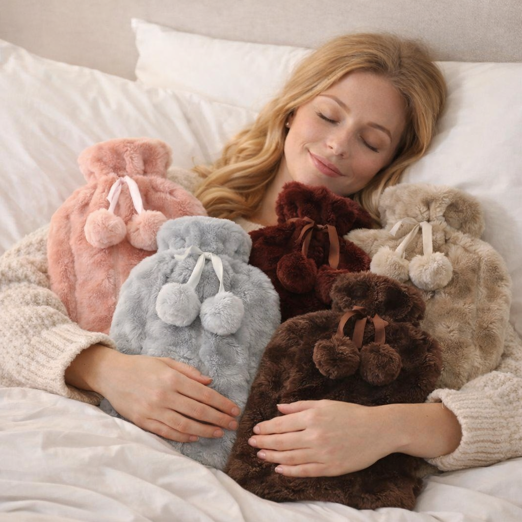 Super Soft Fur Hot Water Bottle