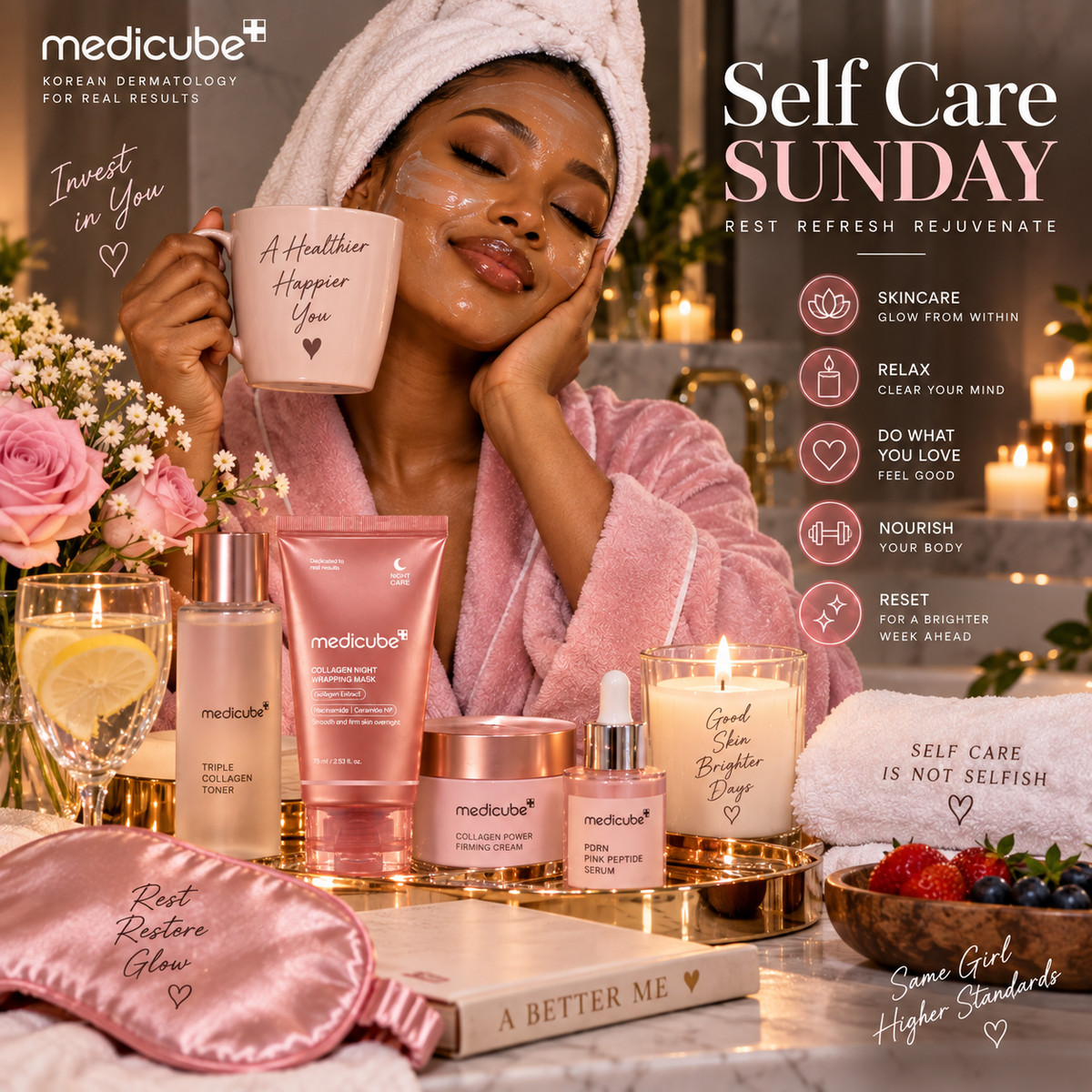 Medicube Collagen Night Wrapping Mask – 75ml
