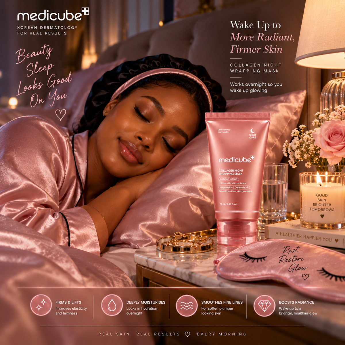 Medicube Collagen Night Wrapping Mask – 75ml