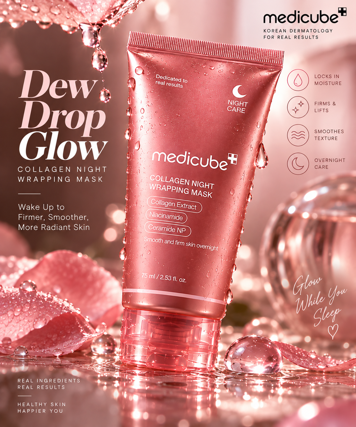 Medicube Collagen Night Wrapping Mask – 75ml