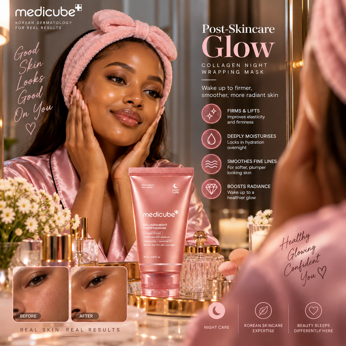 Medicube Collagen Night Wrapping Mask – 75ml