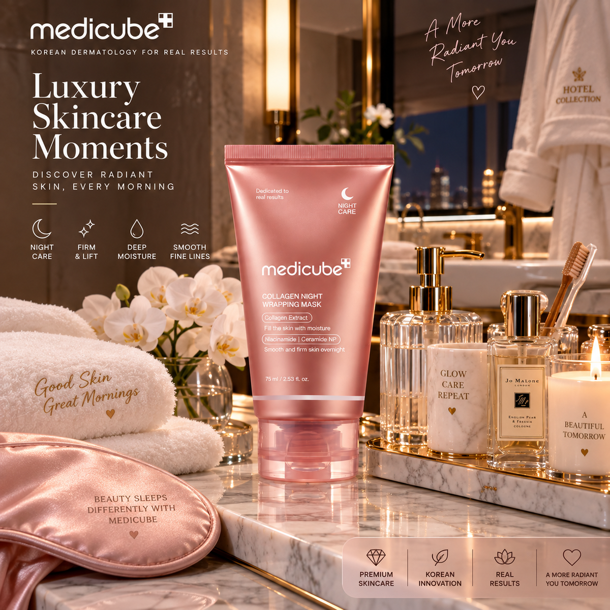 Medicube Collagen Night Wrapping Mask – 75ml