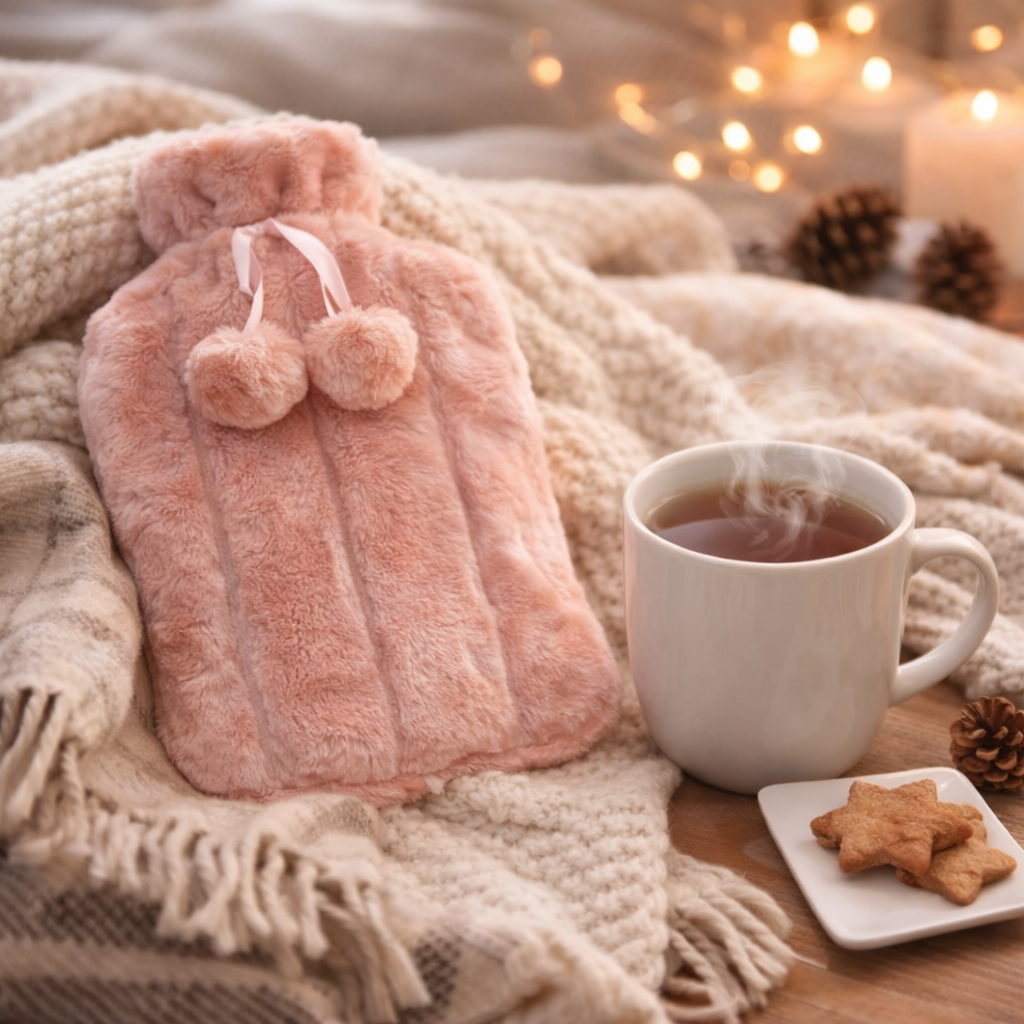 Super Soft Fur Hot Water Bottle