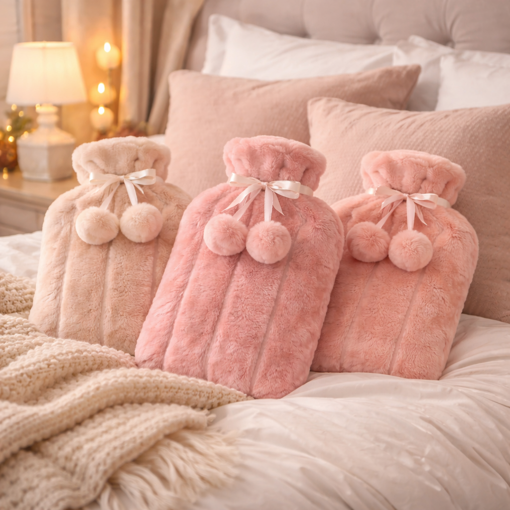 Super Soft Fur Hot Water Bottle