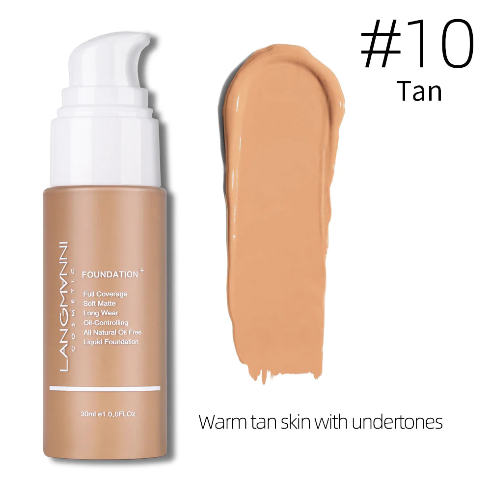 Langmanni 30ml Soft Matte Liquid Foundation