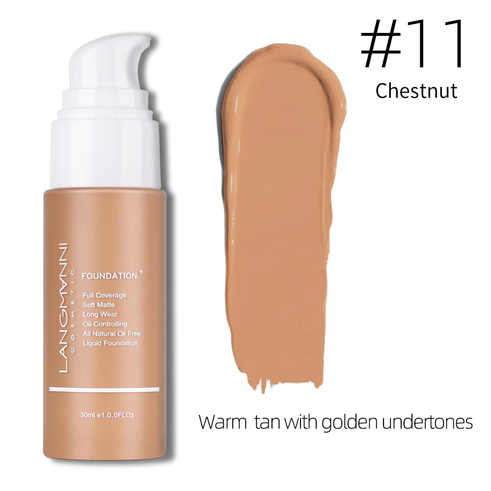 Langmanni 30ml Soft Matte Liquid Foundation