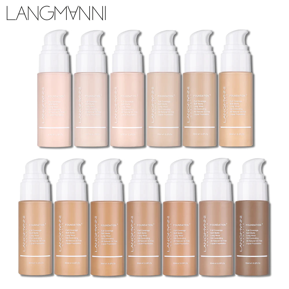 Langmanni 30ml Soft Matte Liquid Foundation