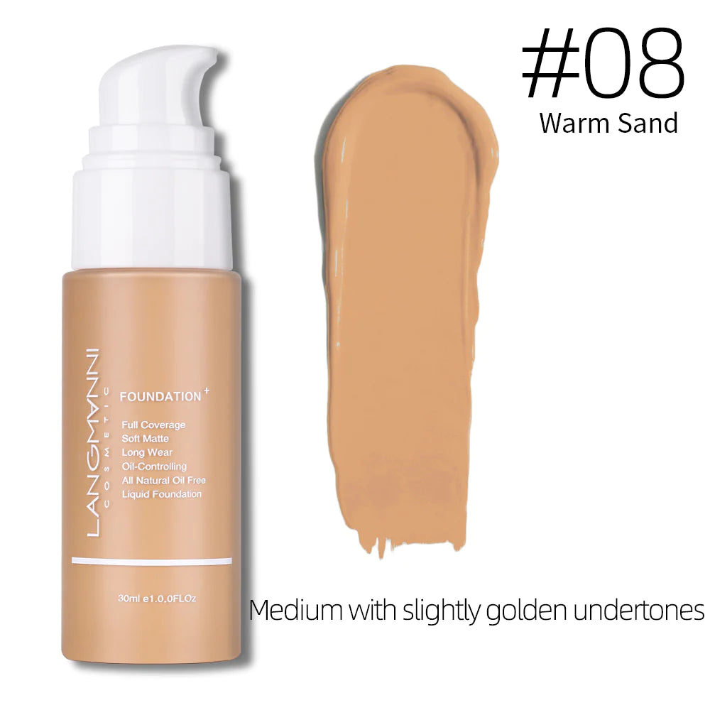 Langmanni 30ml Soft Matte Liquid Foundation