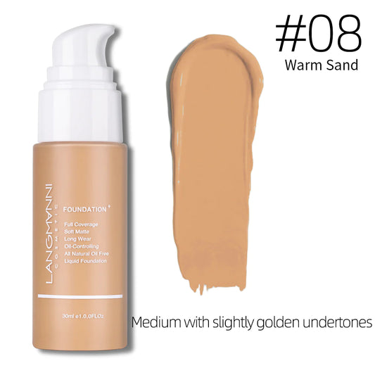 Langmanni 30ml Soft Matte Liquid Foundation