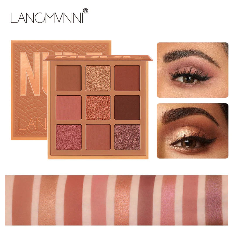 9 Colors Nude Eyeshadow Palette