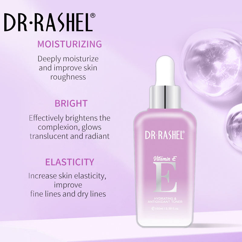 DR RASHEL Hydrating Anti Aging Smoothing Anti Oxidant Best Selling Women Vitamin E Face Toner 100ml