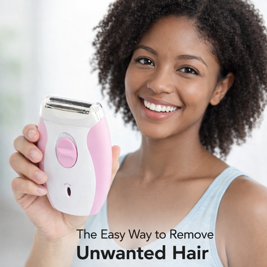 Rechargeable Electric Lady Shaver for Bikini, Armpits and Legs