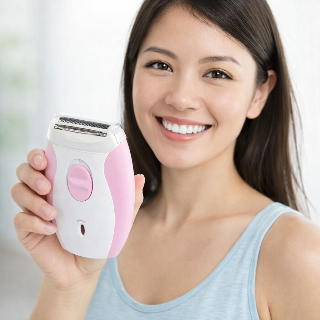 Rechargeable Electric Lady Shaver for Bikini, Armpits and Legs