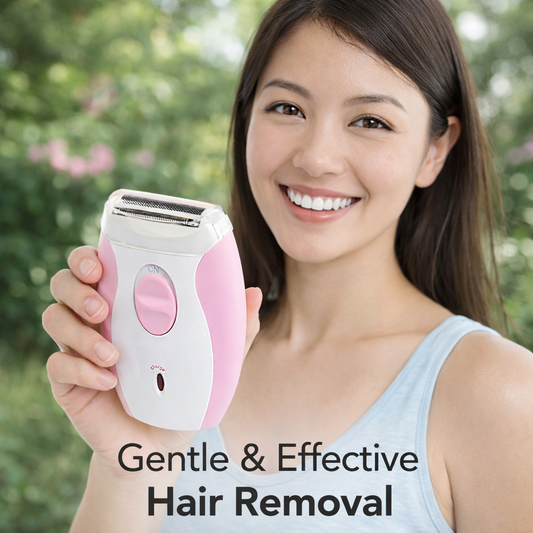 Rechargeable Electric Lady Shaver for Bikini, Armpits and Legs