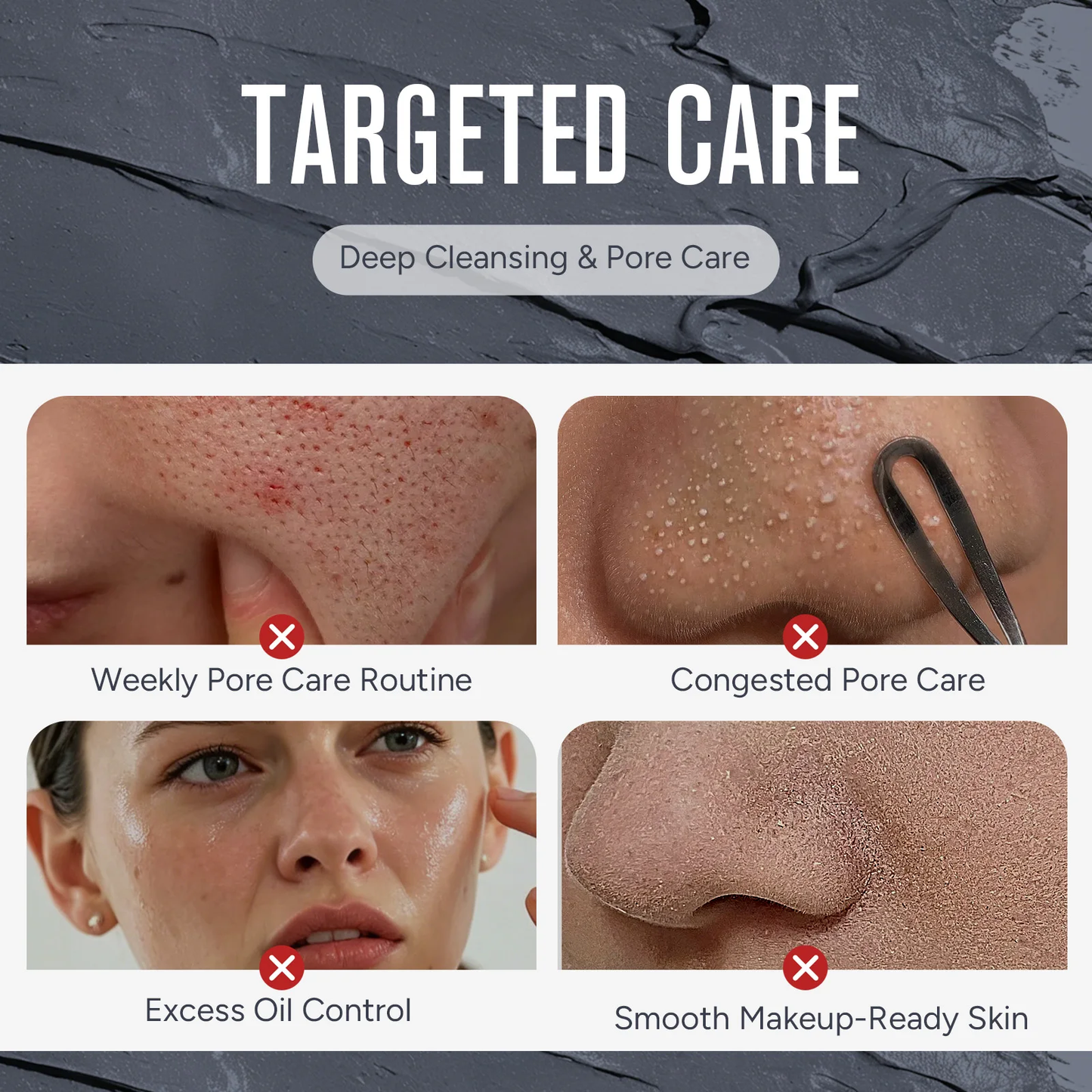 ATOANY Alaska Clay Purifying Facial Mask – Deep Cleansing, Pore Refining & Oil Control (40g)
